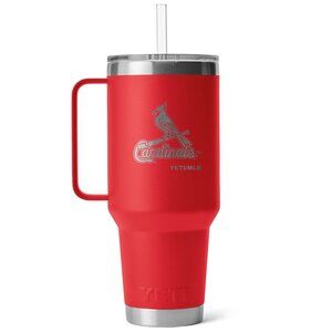 St. Louis Cardinals YETI 42oz. Rambler Straw Mug
